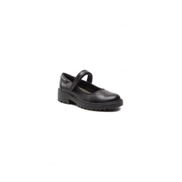 Pantofi fete  209400519 - Piele naturala - Negru - Negru