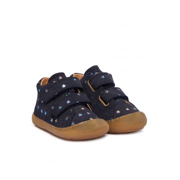 Pantofi fete -  piele naturala - bleumarin