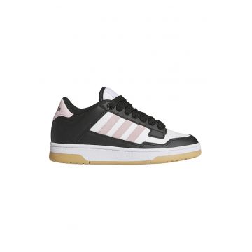 Pantofi sport low-cut Rapid Court - Alb/Negru/Roz pal