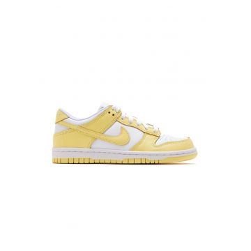 Pantofi sport  pentru Fete - dunk low bg - FB9109-126 - 35 5 EU - Alb