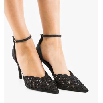 Pantofi stiletto dama Tabylys Negri