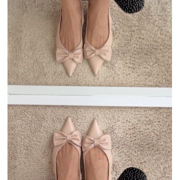 Pantofi stiletto dama Tomic Bej