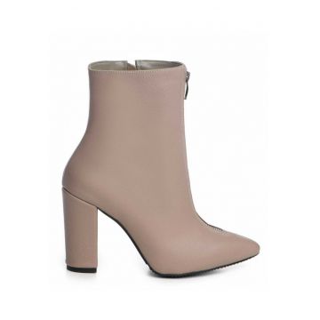 Ghete Dama Piele Naturala Bej Misaki - Marimea