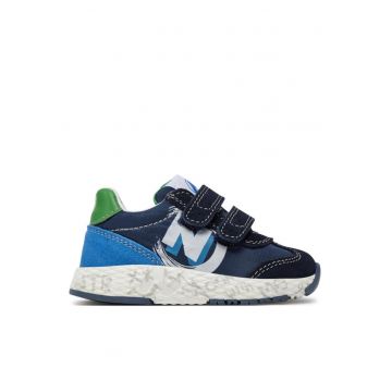 Mocasini copii  303875176 - Piele intoarsa/Textil - Albastru - Albastru