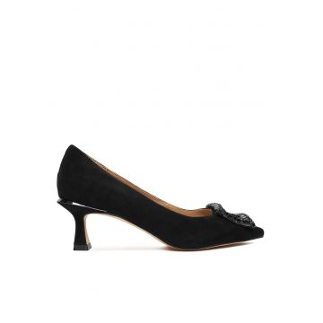 Pantofi dama -  Suede Black