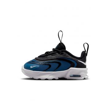 Pantofi sport Air Max Fire din material textil - Negru/Albastru inchis/Alb optic