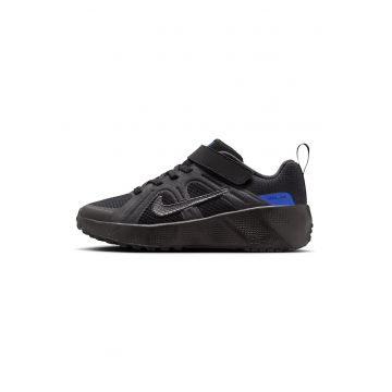 Pantofi sport low-cut Metro Tek cu segment cu inchidere velcro - Negru/Gri inchis/Albastru