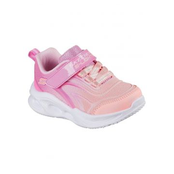 Pantofi sport Sola Glow cu LED-uri - Roz Crem