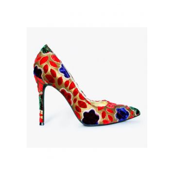 Pantofi Stiletto Bonifa. Multicolor - Multicolor