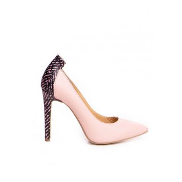 Pantofi Stiletto Piele Naturala Rose Cindy