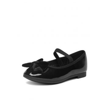 Balerini copii -  pentru fete - negru - sintetic