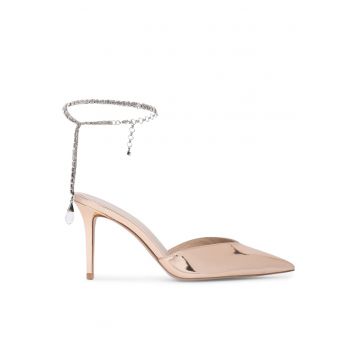 Pantofi dama -  FLORENCIA - toc inalt - auriu