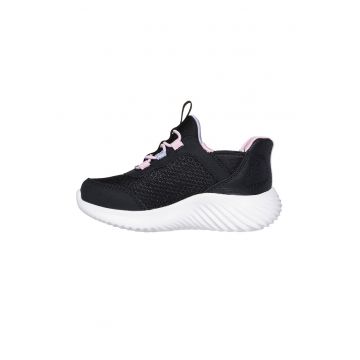 Pantofi sport Bounder Slip-ins™ - Alb/Negru/Roz pal