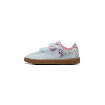 Pantofi sport Club II Era GABBY'S DOLLHOUSE din material textil cu velcro - Galben pal/Albastru glaciar/Roz
