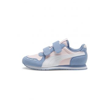 Pantofi sport cu inchidere velcro Cabana Racer SL 20 - Roz pastel/Albastru