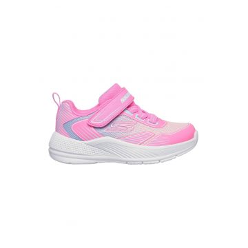 Pantofi sport cu logo Microspec Advance Oasis - Albastru pastel/Fucsia