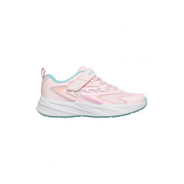 Pantofi sport cu velcro Tread-Hyper Speed - Roz pastel/Piersica