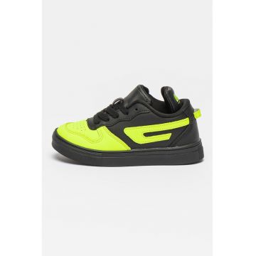 Pantofi sport de piele cu model colorblock S-UKIYO
