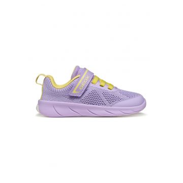 Pantofi sport Foot Run cu velcro - Violet