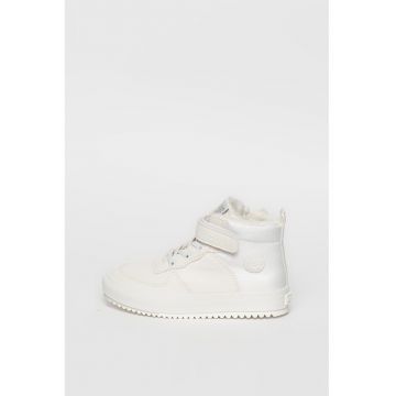 Pantofi sport high-top cu captuseala teddy