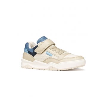 Pantofi sport Perth din piele ecologica si plasa cu banda velcro