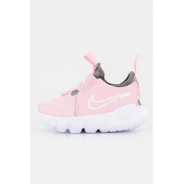 Pantofi sport slip-on cu insertii de piele Flex Runner 2 - Roz pastel