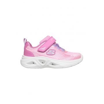Pantofi sport Sola Glow 2.0 de plasa cu LED - Roz aprins/Roz pastel
