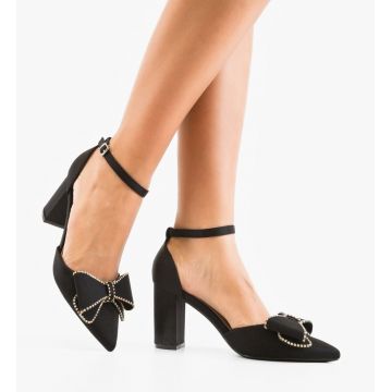 Pantofi cu toc Undya Negri