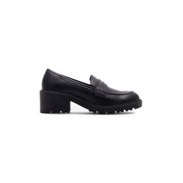 Pantofi dama -  590486 - Piele naturala - Negru -