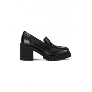 Pantofi dama -  590559 - Piele naturala - Negru -