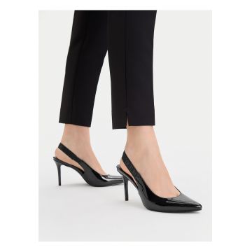 Pantofi de dama -  piele ecologica - negru