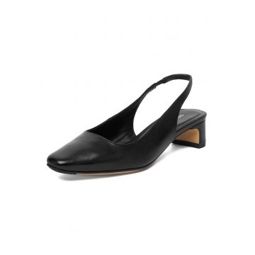 Pantofi pentru dama -  piele naturala - negru