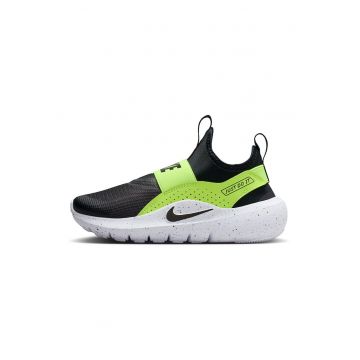 Pantofi slip-on Flex Runner 4 cu bareta elastica pentru alergare - Verde/Negru