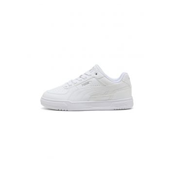 Pantofi sport Caven III de piele ecologica - Alb optic