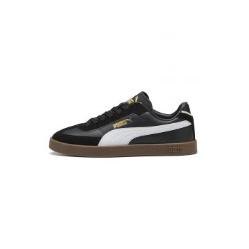 Pantofi sport Club II Era cu detalii din piele intoarsa - Negru