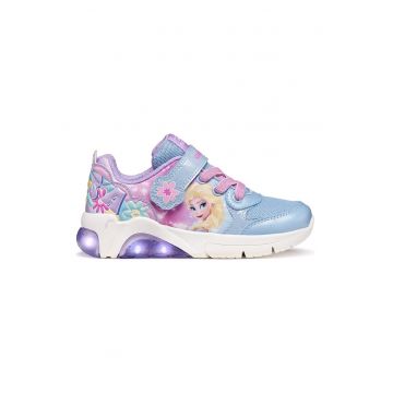 Pantofi sport Fadinlight cu design si lumini - Lila/Roz/Verde menta