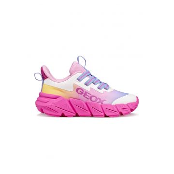 Pantofi sport Flexyper Fast wedge - Roz pastel/Galben deschis/Violet pastel