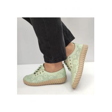 Pantofi Casual Dama  5329 Vernil - Verde - Verde