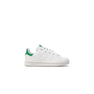 Pantofi copii  Stan Smith - piele ecologica - alb/verde - Alb