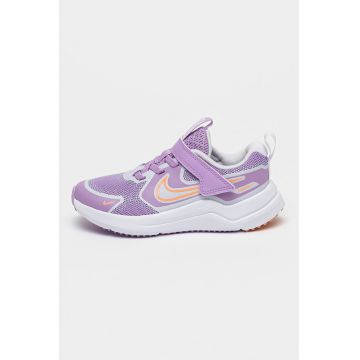 - Pantofi Cosmic cu inchidere velcro pentru alergare - Portocaliu pal/Lila/Alb optic