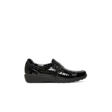 Pantofi dama -  305257505 - piele naturala - negru