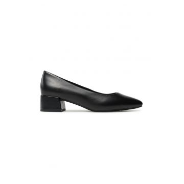 Pantofi dama -  68668 - Piele naturala - Negru