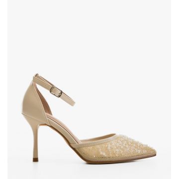 Pantofi dama Egaro Bej