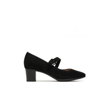 Pantofi dama  piele naturala - Negru