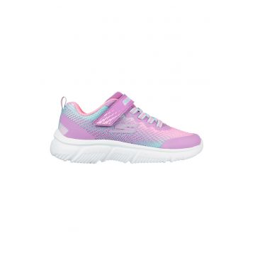 Pantofi sport cu velcro Go Run 650 - Albastru aquamarin/Roz deschis