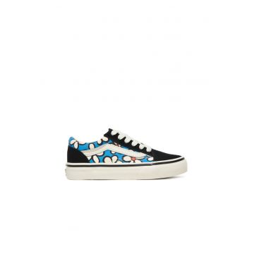 Tenisi Fete -  multicolor - piele naturala