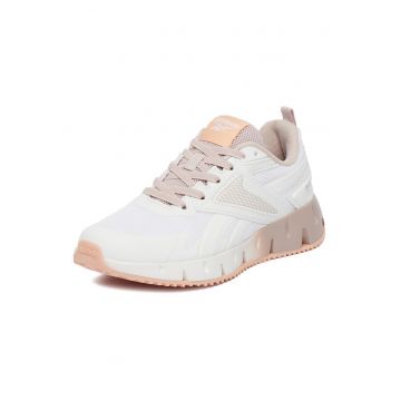 Adidasi copii -  alb - material textil - pentru fete