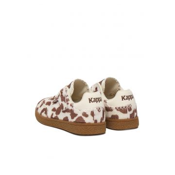 Adidasi Fete -  material textil - albmaro