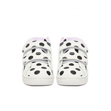Adidasi Fete -  piele naturala - alb -