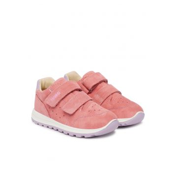 Adidasi Fete -  piele naturala - roz -